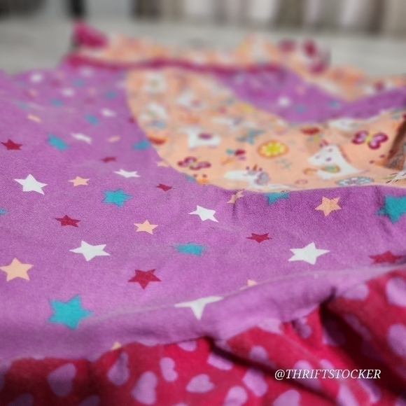 Jelly the pug pink unicorn ruffle dress - Picture 9 of 9